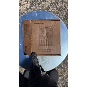 Vivosun Digital Touch Screen Thermo-Hygrometer White Temperature Humidity Monito